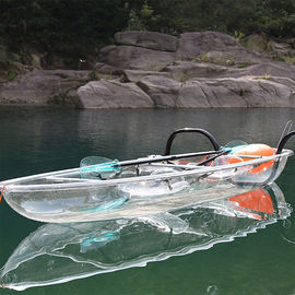 Двойные места трудный пластиковый каяк, удар - устойчивое каноэ рыбной ловли для пользы океана