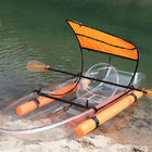 Рыбная ловля каяка каноэ поликарбоната, носить рыбацких лодок озера/реки легкий
