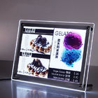 Знак дисплея магазина картинной рамки кнопки светлой коробки профиля СИД алюминиевый